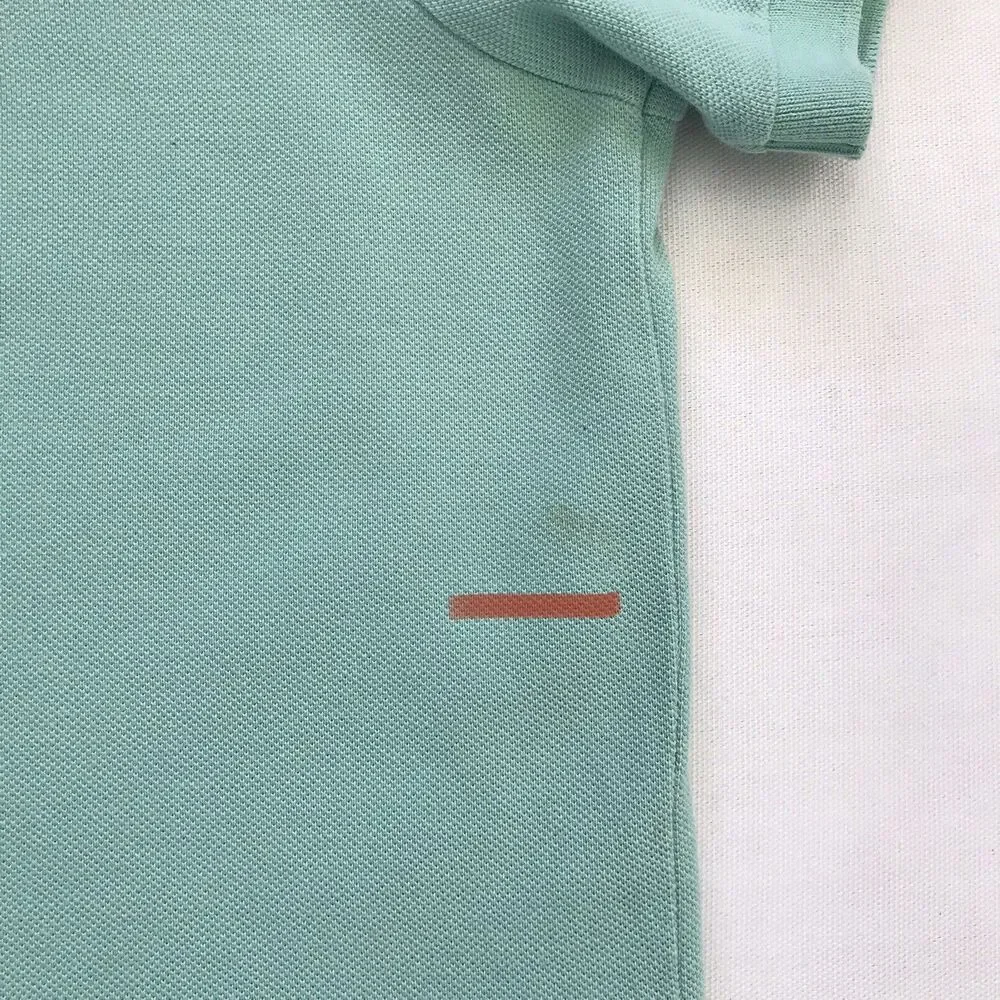 Polo Ralph Lauren Pastel Green Cotton Preppy Short Sleeve Casual Shirt Mens L